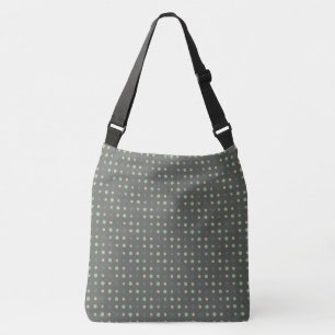 Sac Ajustable Vert, rose, violet, points bleus