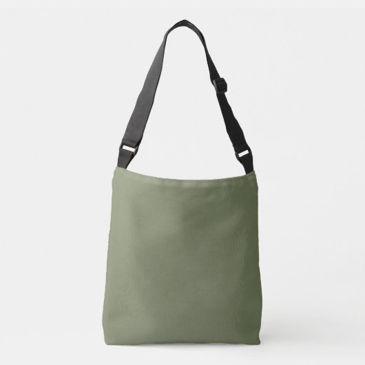 Sac Ajustable Vert Sauge Couleur Uni (Devant)