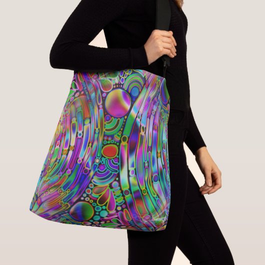 Sac Ajustable Very colorfully abstract forms art 1 (De près)