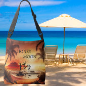 Sac Ajustable Vibes de lune de miel tropical coucher de soleil