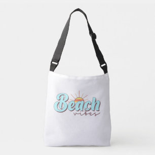 Sac Ajustable Vibes de plage modernes et simples Blanc