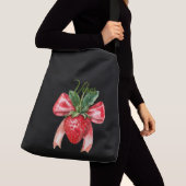 Sac Ajustable Vibes d'été à la fraise (De près)