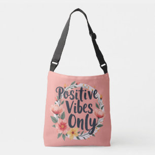 Sac Ajustable Vibes Positives Uniquement Conception De Wreath Fl
