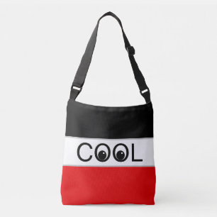 Sac Ajustable Vibrations Cool sur Noir Rouge & Blanc