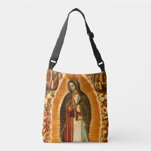 Sac Ajustable Vierge de Guadalupe Notre Dame Marie Corps croisé