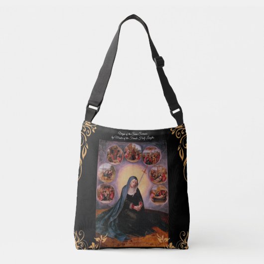 Sac Ajustable Vierge des Sept Douleurs (Devant)