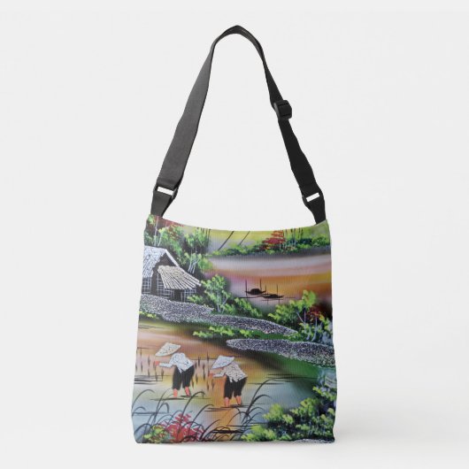Sac Ajustable Vietnam Paysage Fields de riz (Devant)