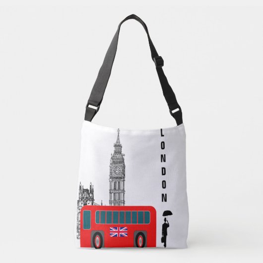 Sac Ajustable Ville de Londres (Devant)