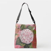 Sac Ajustable Vintage Camellia Élégant collage botanique antique (Dos)