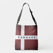 Sac Ajustable Vintage rouge Danemark pavillon carter (Dos)