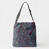 Sac Ajustable Violet sarcelle doré métallisé (Dos)