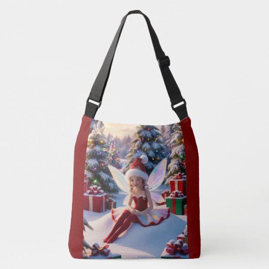 Sac Ajustable Vœux de Noël (Devant)