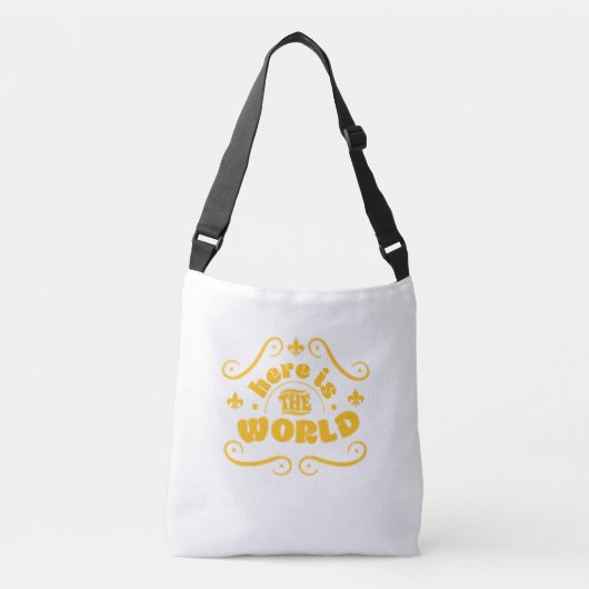 Sac Ajustable Voici le monde (Devant)