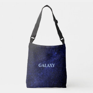 Sac Ajustable Voie Lactée bleu marine galaxie & calligraphie