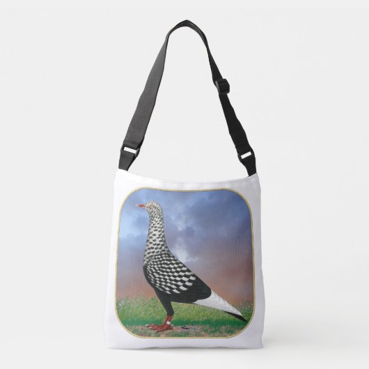 Sac Ajustable Vol Pigeon et nuages (Devant)