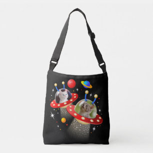 Sac Ajustable Vos chats dans un Alien vaisseau spatial OVNI Sci