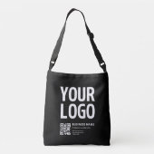 Sac Ajustable Votre logo avec QR code et texte modifiables (Dos)