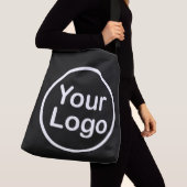 Sac Ajustable Votre logo ici | Black (De près)