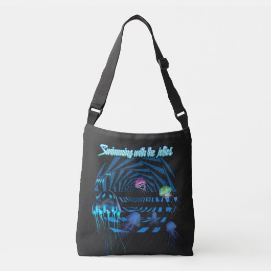 Sac Ajustable Voyager et nager avec les gelées (Devant)