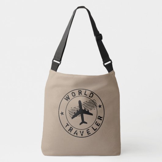 Sac Ajustable Voyageur mondial (Devant)