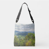 Sac Ajustable Vue sur la montagne paisible (Devant)