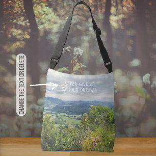 Sac Ajustable Vue sur la montagne paisible