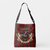 Sac Ajustable Wallace Clan Badge & Tartan (Dos)