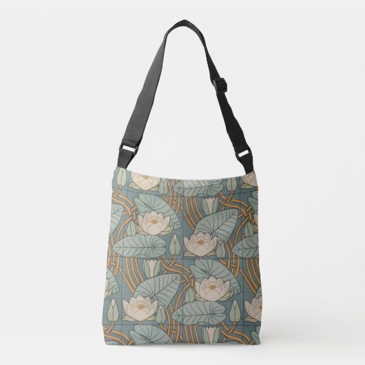Sac Ajustable Water Lys Lily Art Nouveau Nature (Devant)