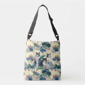 Sac Ajustable Watercolor Cats in a Garden (Devant)