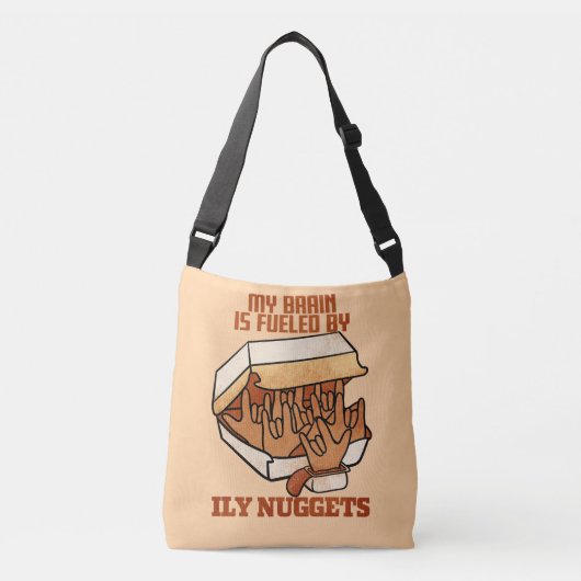 Sac Ajustable We Love Nuggets - Nugget Love - ASL ILY Obsession (Devant)