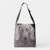 Sac Ajustable Weimaraner au chocolat (Dos)