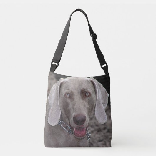 Sac Ajustable Weimaraner au chocolat (Devant)