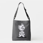 Sac Ajustable Westie Zombie KiniArt Halloween (Dos)