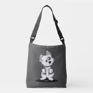 Sac Ajustable Westie Zombie KiniArt Halloween