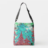 Sac Ajustable Whimsical Colorful Christmas Trees (Dos)
