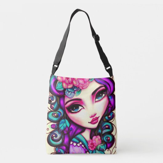Sac Ajustable Whimsical Girl Artistique (Dos)
