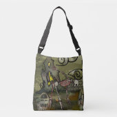 Sac Ajustable Whimsical Graveyard de minuit (Devant)