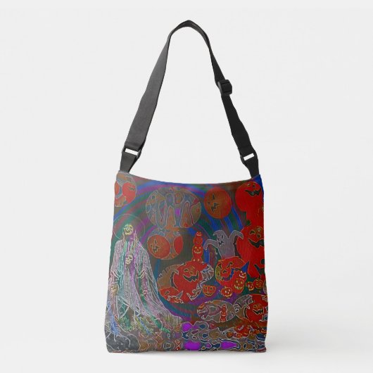 Sac Ajustable Whimsical Halloween Dreams (Devant)