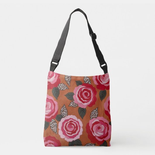 Sac Ajustable Wild Rose Crossbody Tote (Devant)