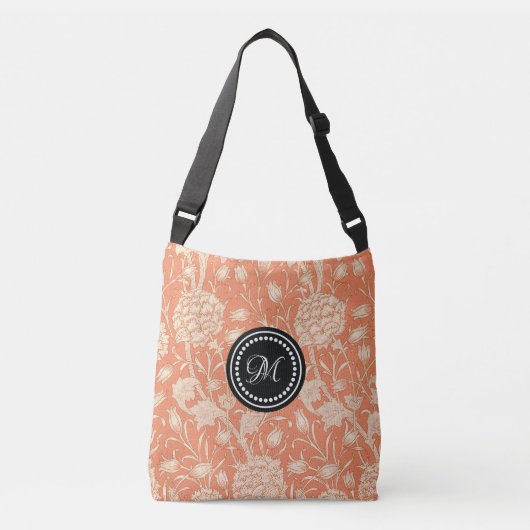 Sac Ajustable Wild Tulips William Morris Motif Peach (Devant)