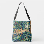 Sac Ajustable William Morris "Deux Lièvres" Impression de lapins (Dos)