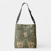 Sac Ajustable William Morris Honeysuckle Vert Floral (Dos)