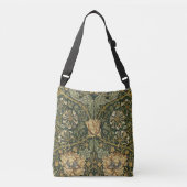 Sac Ajustable William Morris Honeysuckle Vert Floral (Devant)