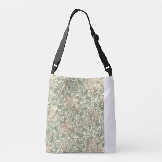 Sac Ajustable William Morris Honeysuckle Vert Floral (Dos)
