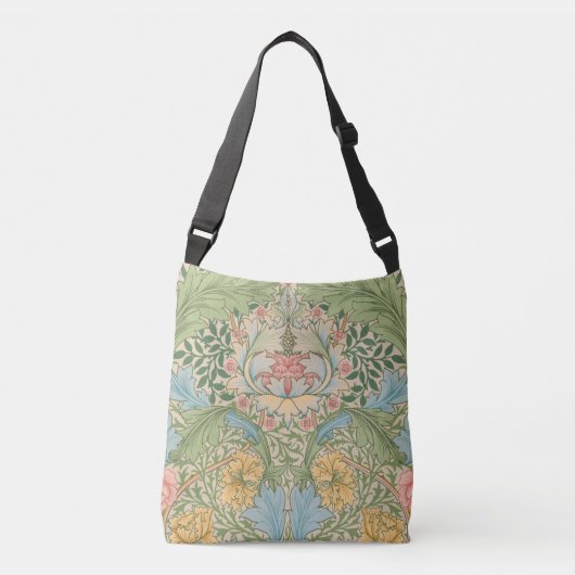 Sac Ajustable William Morris Myrtle Fleur Floral Botanique (Devant)