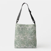 Sac Ajustable William Morris tulip fond textile vert (Dos)