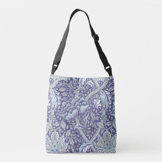 Sac Ajustable William Morris Windrush fleurs bleues (Dos)