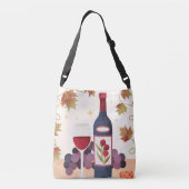 Sac Ajustable Wine Bottle Crossbody Bag (Dos)