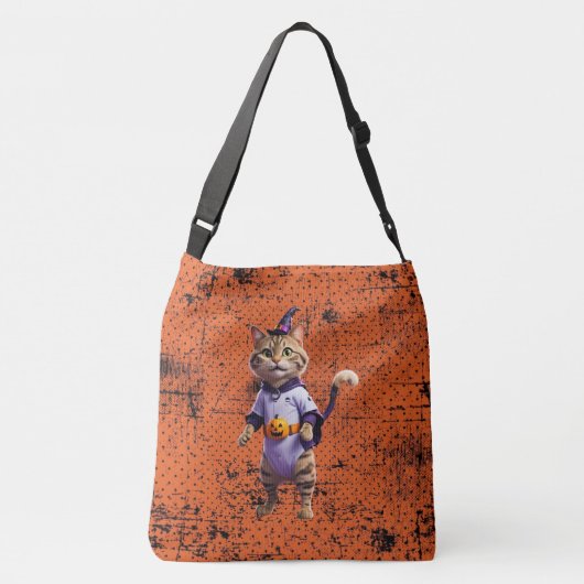 Sac Ajustable Witchy Halloween Tabby (Dos)