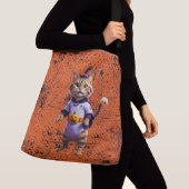 Sac Ajustable Witchy Halloween Tabby (De près)
